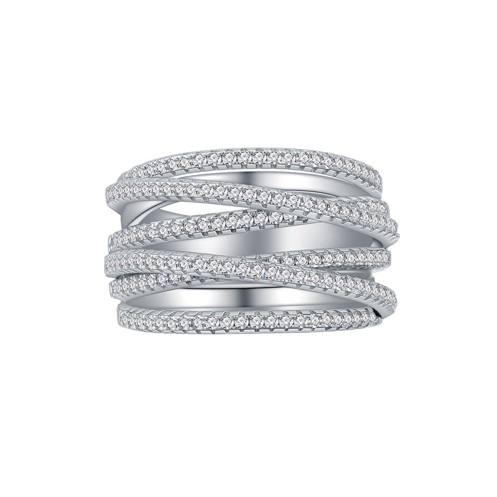 Wrapped Silver Ring Kiaan Jewels